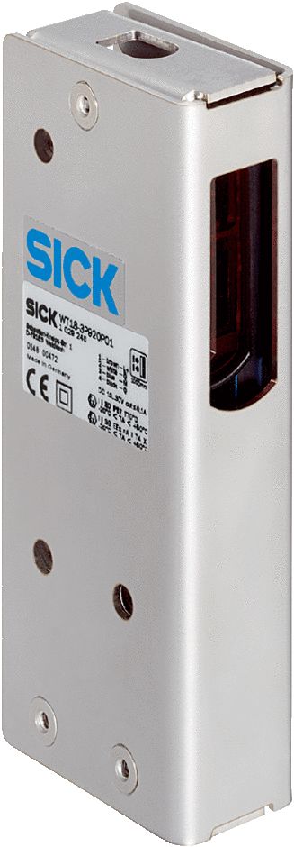 SICK Background Suppression Photoelectric Sensor, Rectangular Sensor, 10 → 1000 mm Detection Range