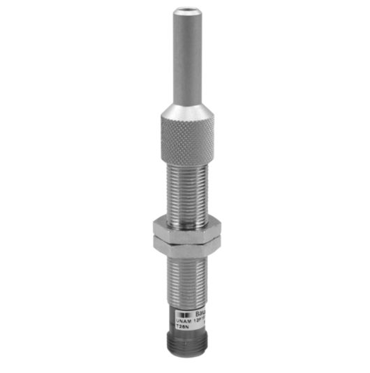 Baumer Ultrasonic Threaded Barrel Proximity Sensor, M12, 70 mm Detection, PNP NO, 12 → 24 V dc