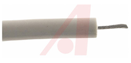 Alpha Wire Hook-up Wire Silicone Series White 1.3 mm² Hook Up Wire, 16 AWG, 19/0.28 mm, 30.5m, Silicone Insulation,