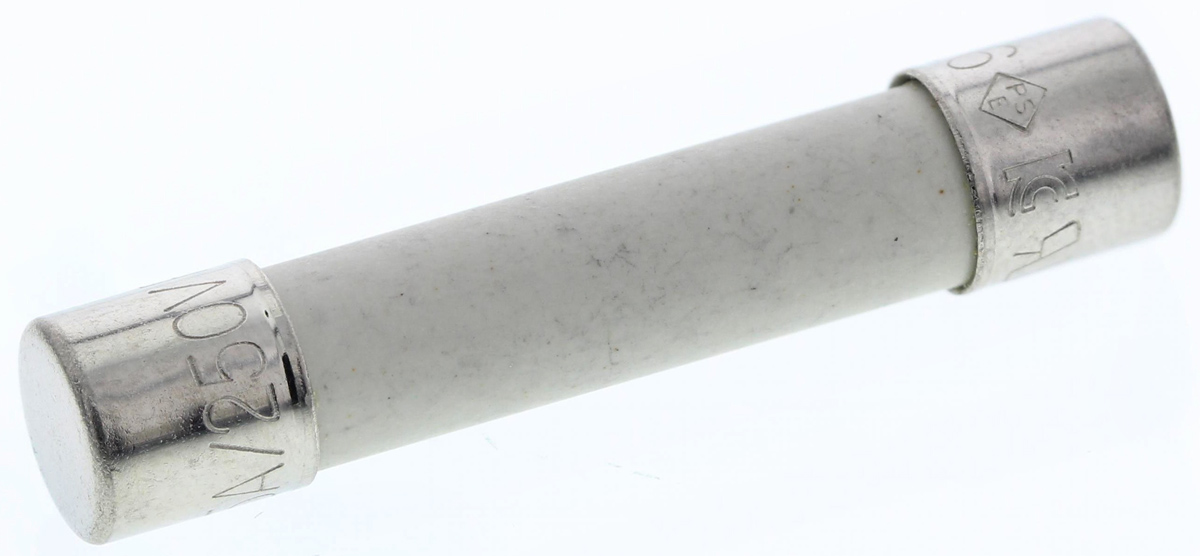 Littelfuse 15A T Ceramic Cartridge Fuse, 6.3 x 32mm