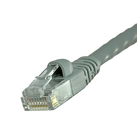 Cinch73, 7.6m Cat6, Grey RJ45 to Male RJ45 Male, U/UTP Unshielded, Terminated PVC Sheath