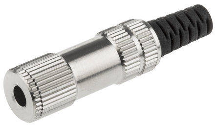 Lumberg Jack Connector 3.5 mm Cable Mount Stereo Socket, 3Pole 1A