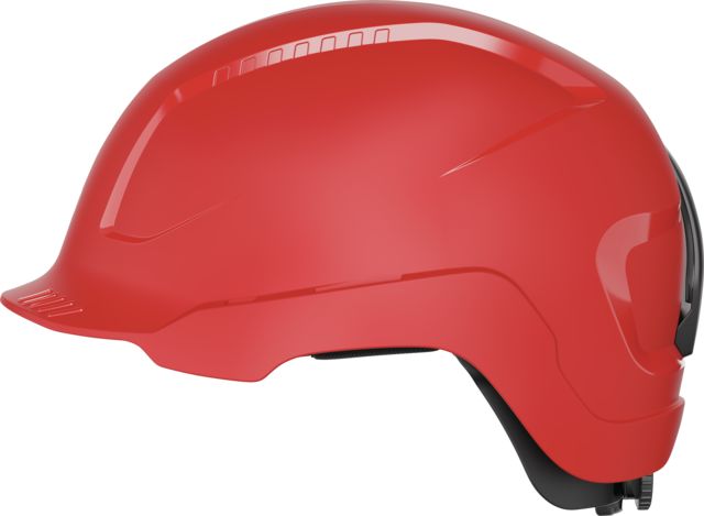 ABUS SCATOR-E Red Safety Helmet, Adjustable