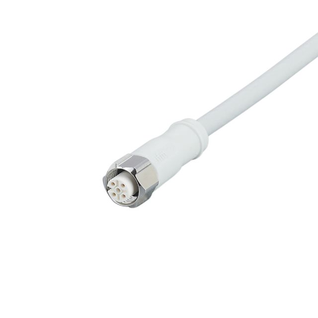 ifm electronic Female 5 way M12 to Female 5 way M12 Communication Cable, 5 mm