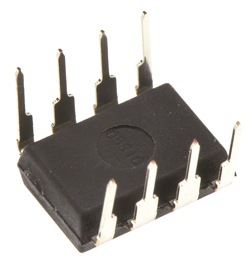 OP07CP Texas Instruments, Operational Amplifier, 600 kHz, 8-Pin 22 V PDIP