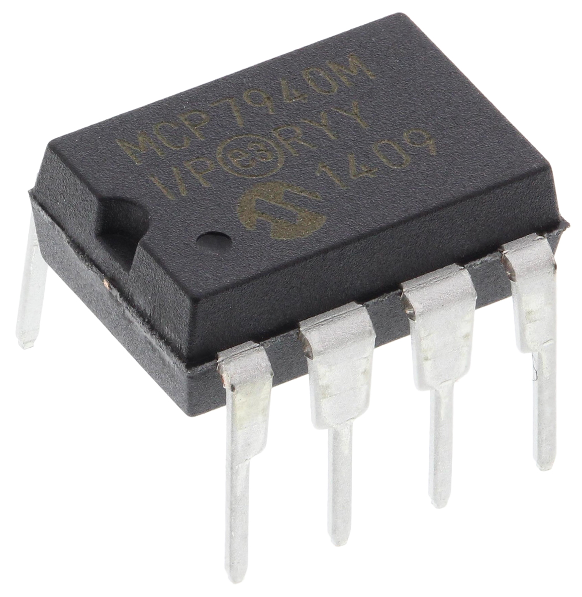 Microchip MCP7940M-I/P, Real Time Clock (RTC), 64B RAM Serial-I2C, 8-Pin PDIP