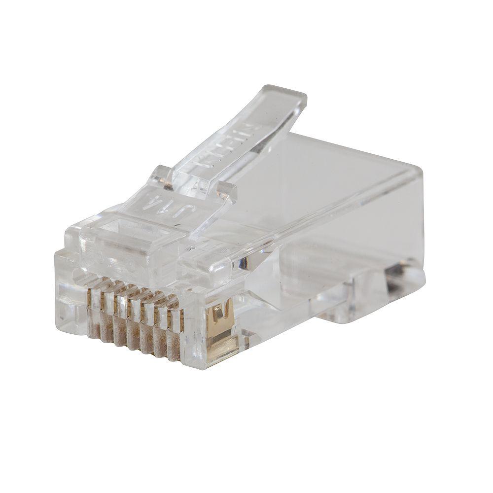 Klein Tools VDV826 Series Male RJ45 Connector, Cable Mount, Cat5e 8 -Way