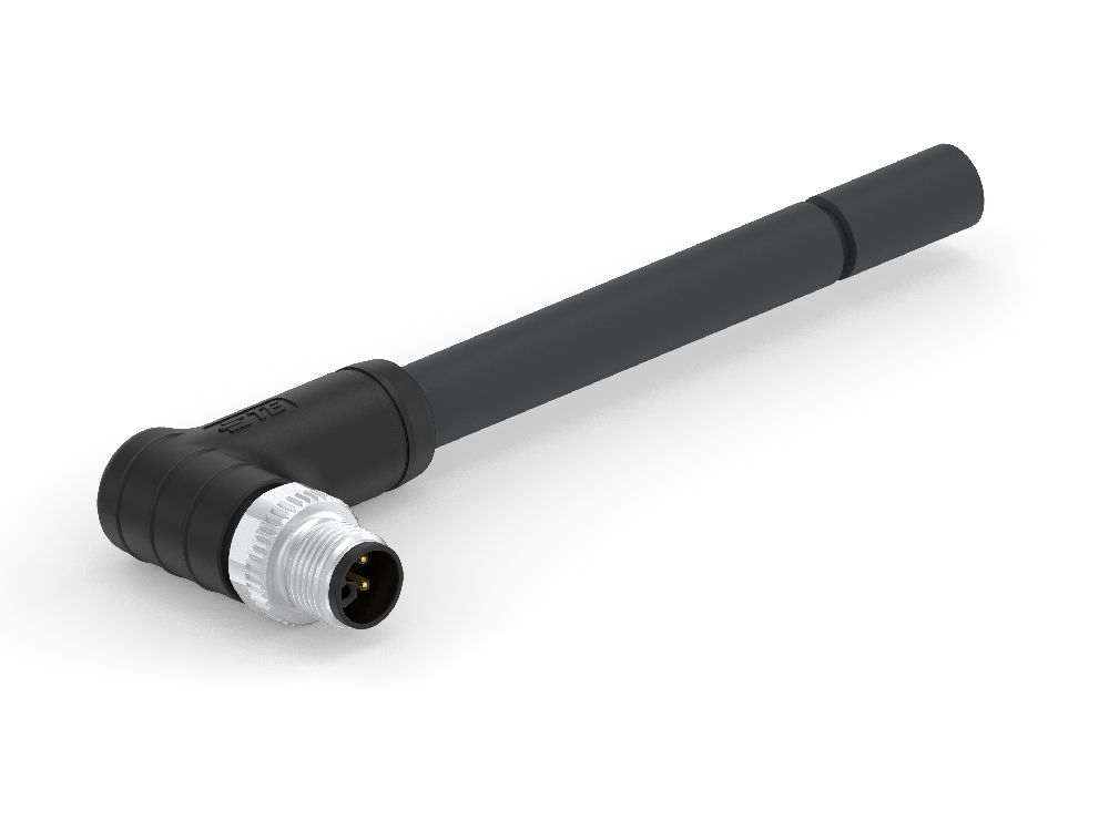 TE Connectivity Male 5 way Threaded to Unterminated Unterminated Sensor Actuator Cable, 1.5 m