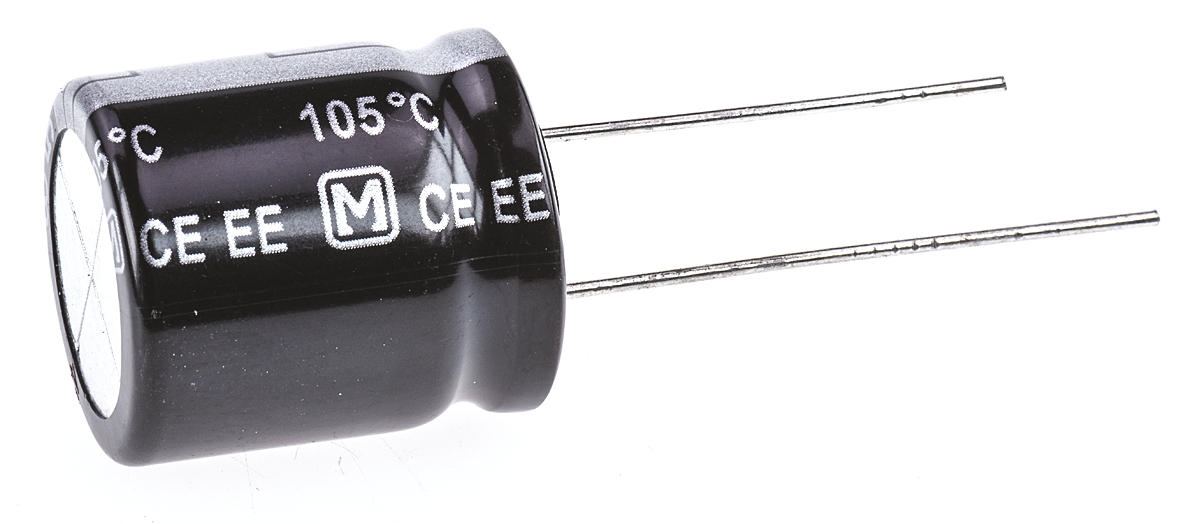 Panasonic 82μF Aluminium Electrolytic Capacitor 250V dc, Radial, Through Hole - EEUEE2E820S