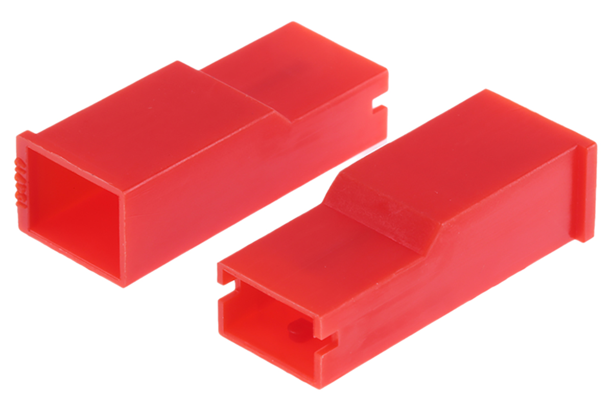 TE Connectivity, Positive Lock .250 1 Way Crimp Terminal Housing