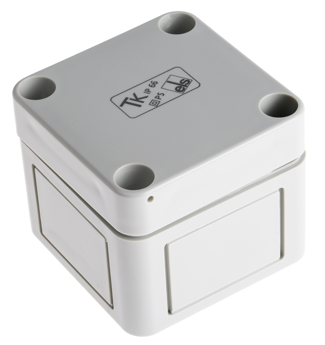 Spelsberg TK PS Series Grey Polystyrene Enclosure, IP66, Grey Lid, 65 x 65 x 57mm
