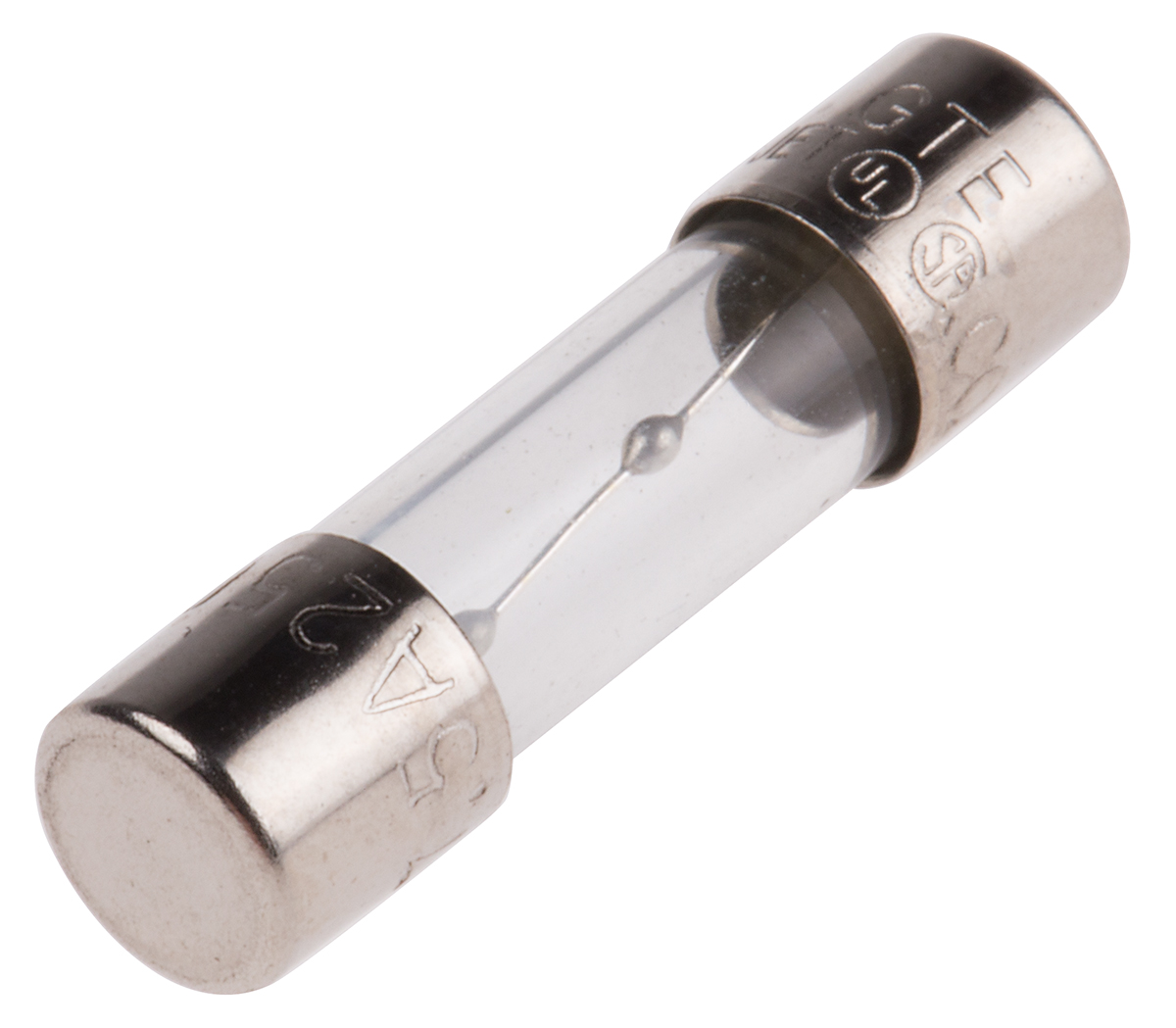 RS PRO 7.5A T Glass Cartridge Fuse, 5 x 20mm
