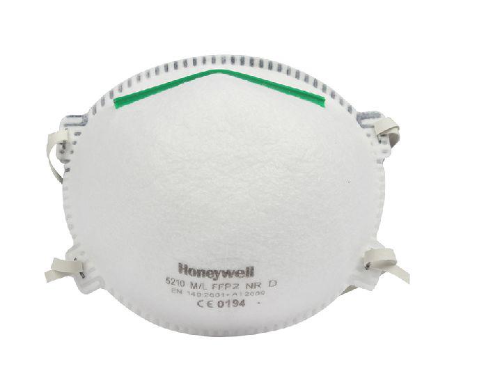 Honeywell Safety 5210 Series Disposable Face Mask, FFP2, Non-Valved, Moulded 20 per Package