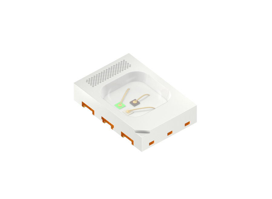 ams OSRAM1.9 V, 2.45 V, 2.75 V RGB LED  SMD, OSIRE E3323 KRTBDWLM31.32-T4U6-JW+AAAB-J3+R4S6-5V