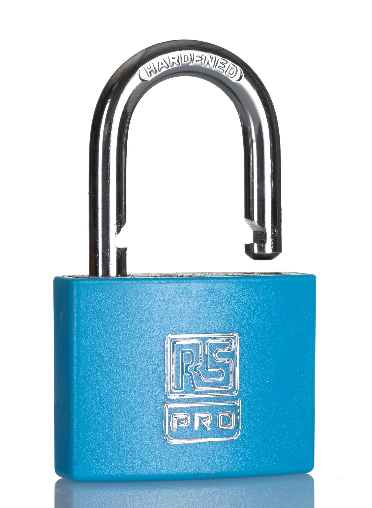 RS PRO Key Aluminium, Steel Padlock, Keyed Alike, 6mm Shackle, 43mm Body