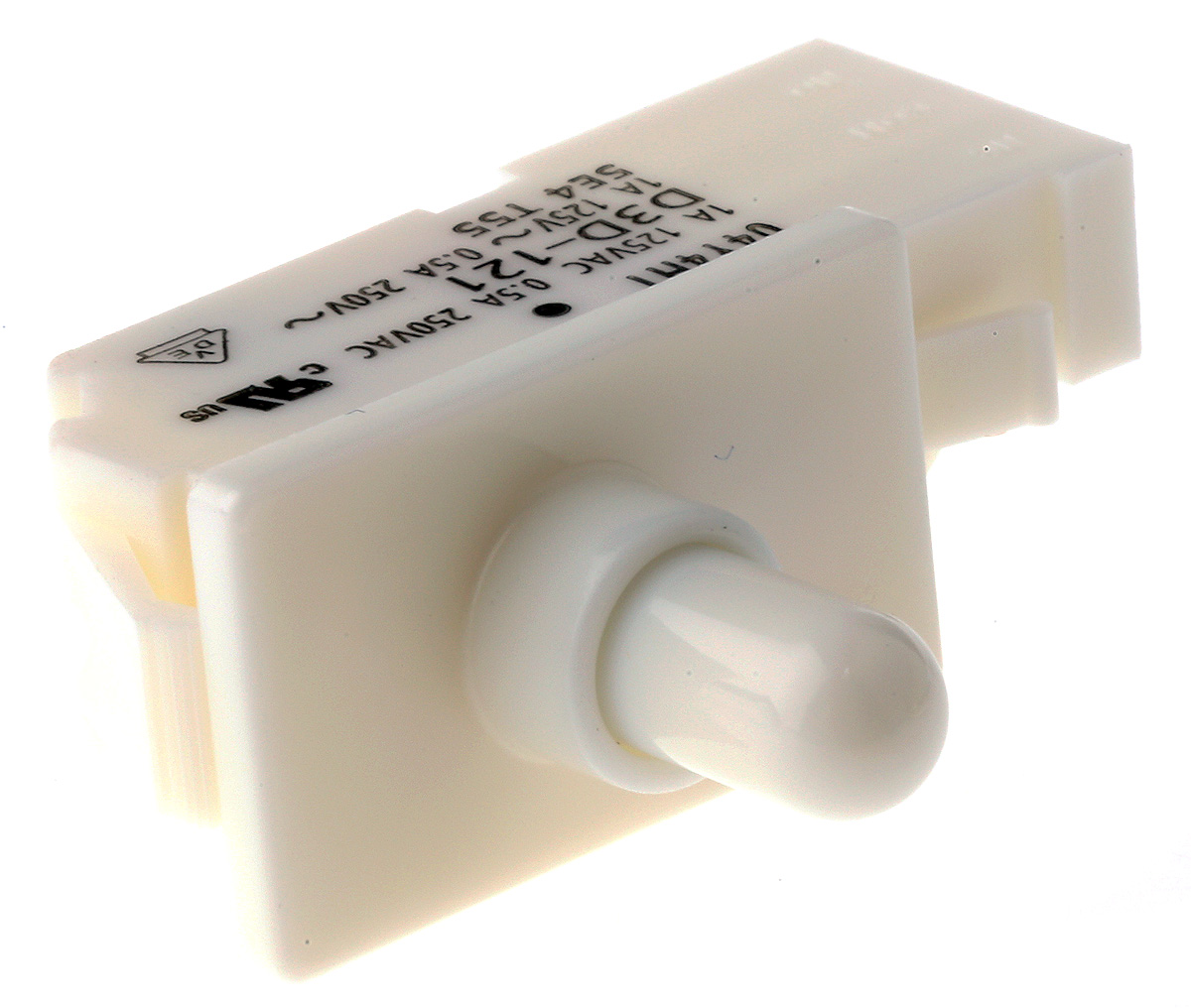 Omron Door Micro Switch, Plunger, SPST 500 mA V ac @ 250 IP40, -30 → +60°C