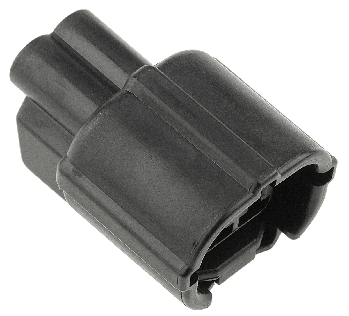 TE Connectivity, Econoseal J 070 Mk II Automotive Connector Plug Black Cable Mount 2 Way 173090-2