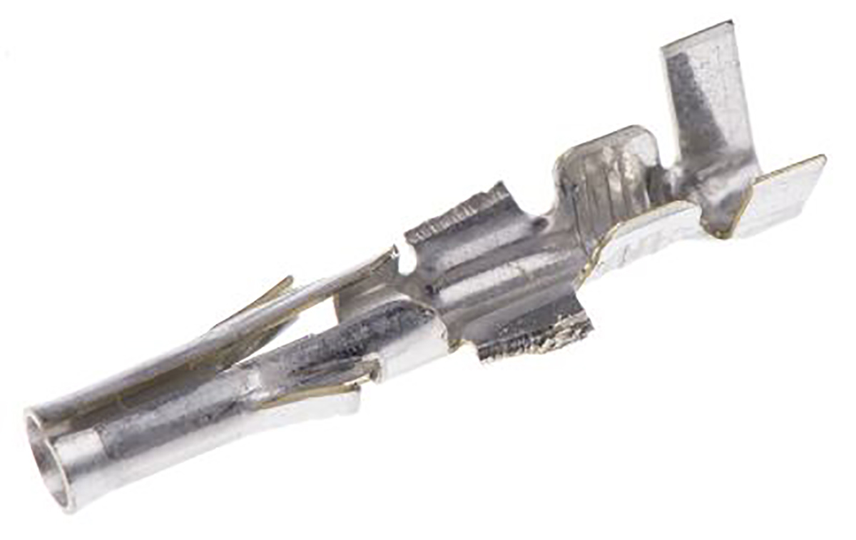Molex Standard .093" Series Female Crimp Terminal, Compression, Crimp Termination, 20AWG Min, 14AWG Max