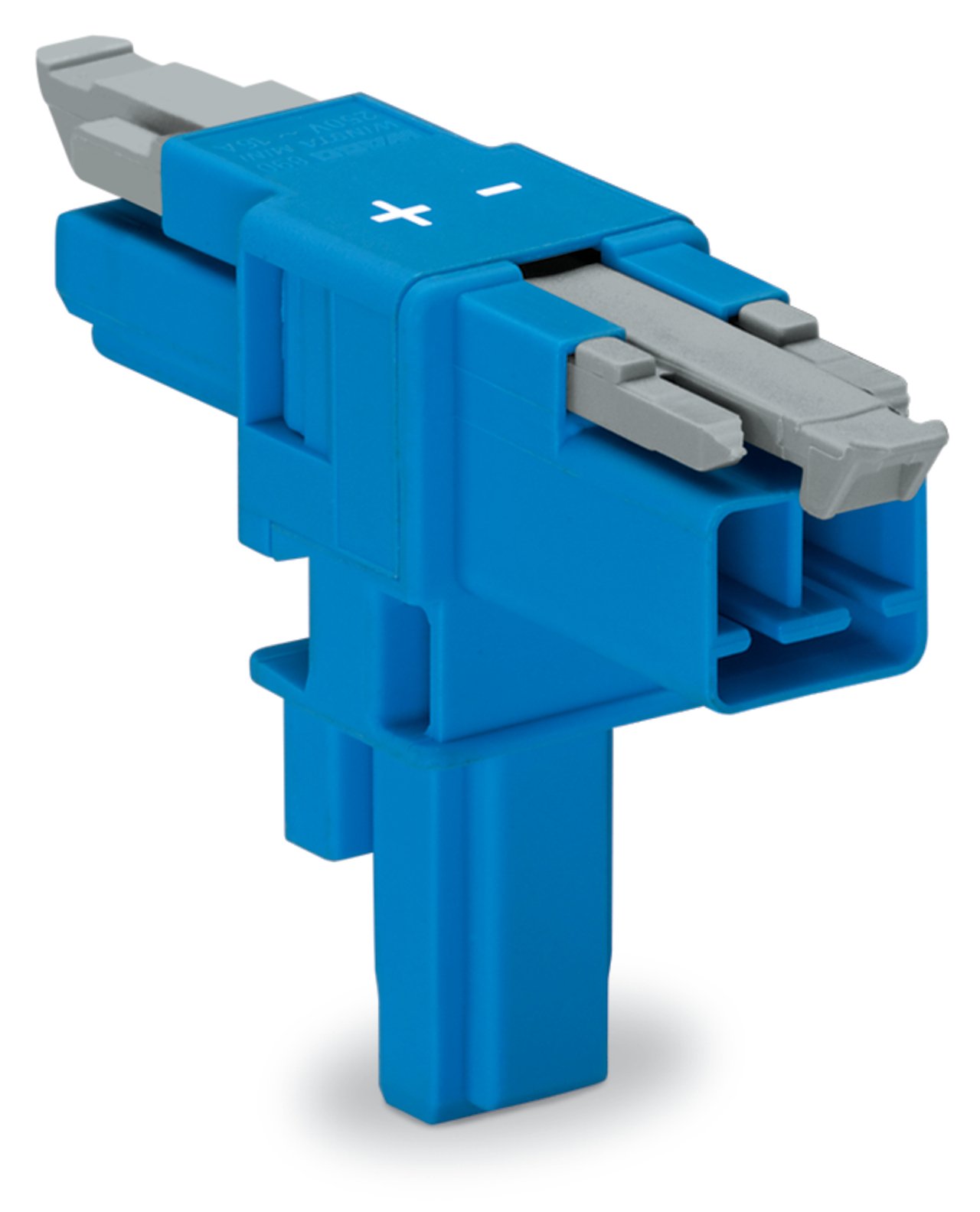 WAGO 890 Series Female Lighting Connector, 2-Pole, Female, 2-Way, Plug-In Mount, 16A, IP20, IP40