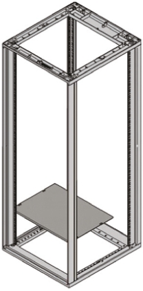 nVent SCHROFF Steel Base Plate