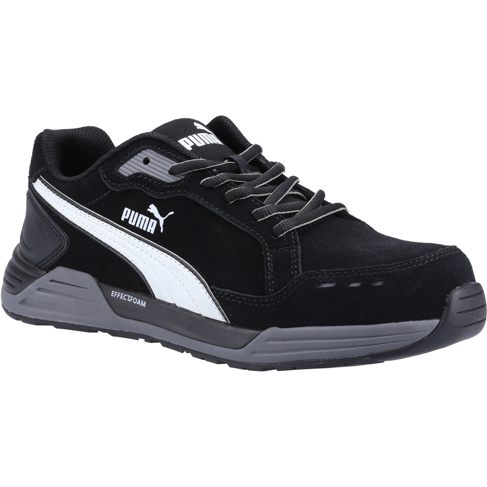 Puma Safety 6446 Men's Black Toe Capped Safety Shoes, UK 9, EU 43