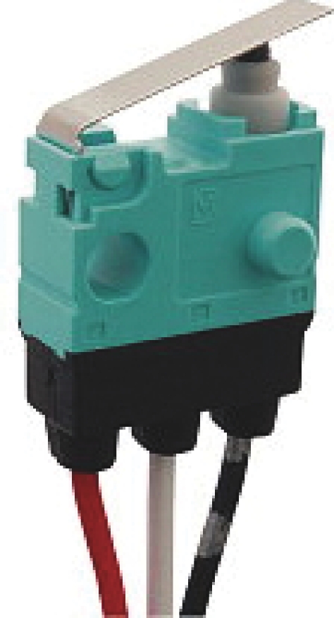 Panasonic Leaf Lever Micro Switch, Pre-wired Terminal, 100 mA @ 30 V dc, SP-CO, IP67