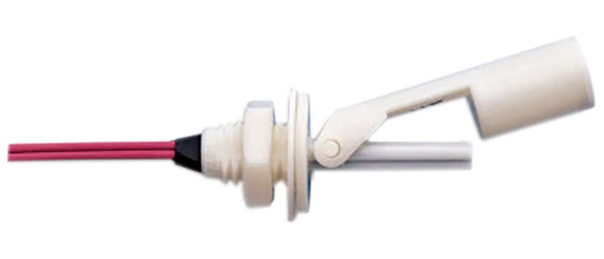 Gems Sensors LS-7 Series Horizontal Polypropylene Float Switch, Float, 610mm Cable, SPST NO/NC