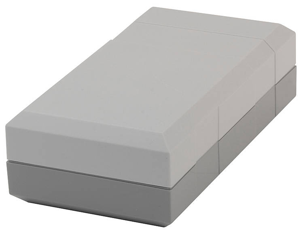 Bopla Elegant Series Grey Polystyrene Enclosure, IP40, Grey Lid, 150 x 82 x 60mm