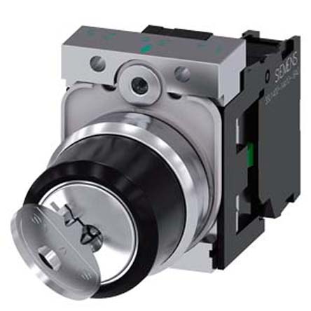 Siemens IP66, IP67, IP69 Key Switch, SPST 2-Way