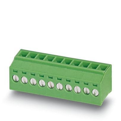 Phoenix Contact PCB Terminal Block, 2-Contact, 3.5mm Pitch, Wave Soldering, 1-Row, Plug In, Screw Termination