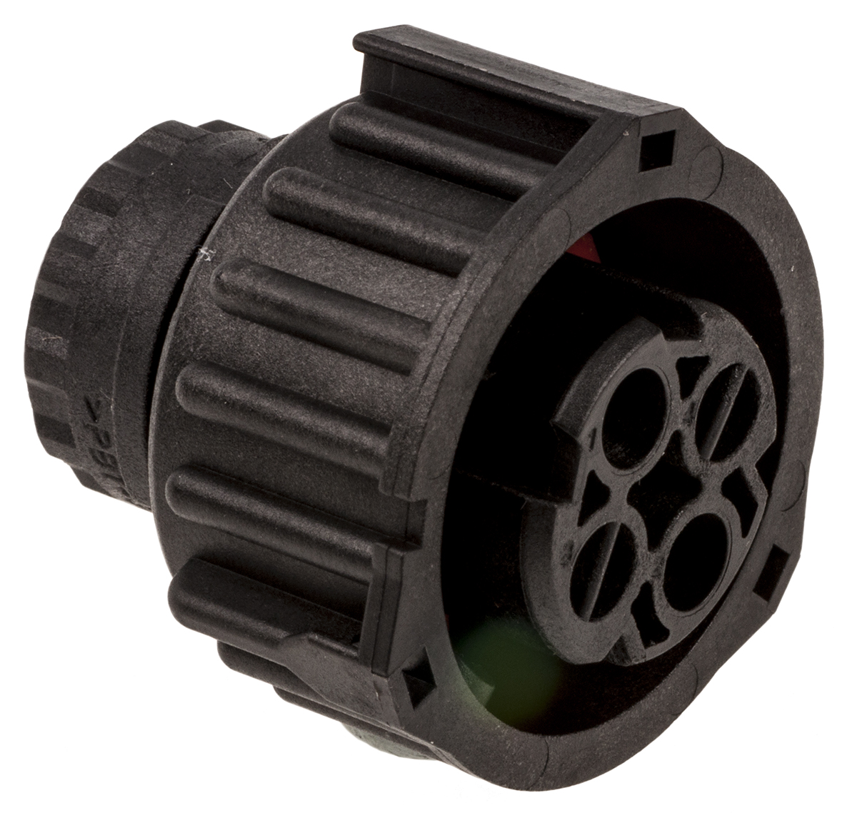 TE Connectivity 2 Pole Din Socket, Female, Cable Mount