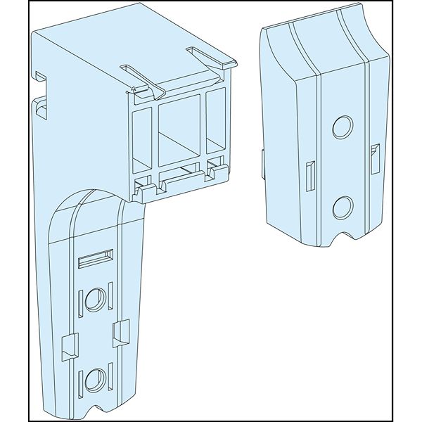 Schneider Electric PrismaSeT G Series Plastic Cable Trunking for Use with PrismaSeT G Cable Trunking