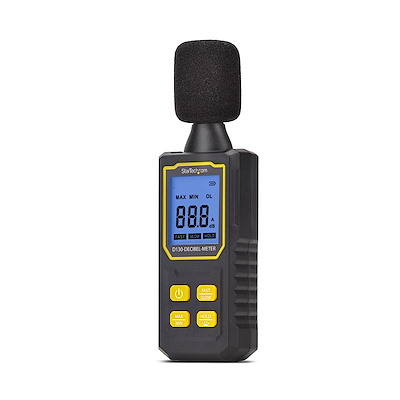 StarTech.com Sound Level Meter, 30dB to 130dB