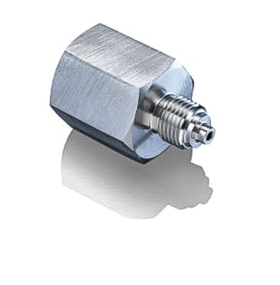 Bourdon Adapter, G 1/2 Male, 1/2 NPT Female, 1000bar max
