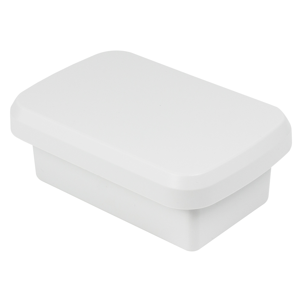 CAMDENBOSS 73 Series White ASA General Purpose Enclosure, IP68, White Lid, 150x100x55mm