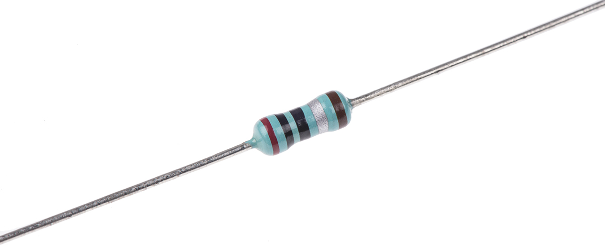 TE Connectivity 2Ω Metal Film Resistor 0.6W ±1% LR1F2R0