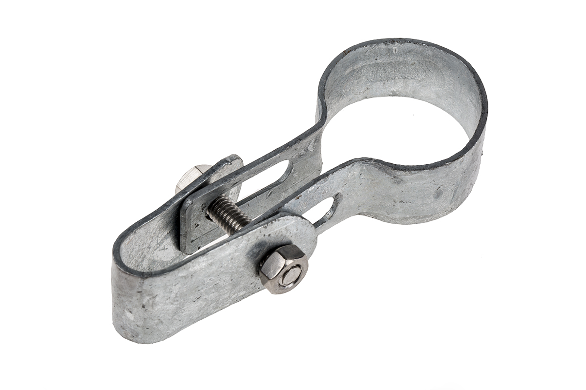 RS PRO Cast Iron Round Tube Panel Clip, 33.7mm OD