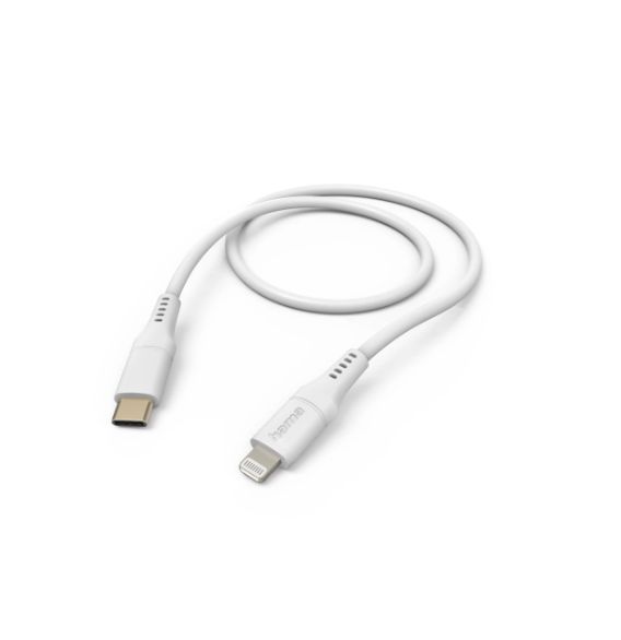 Hama USB 2.0, Male Lightning to Male USB C, 480Mbps, 1.5m