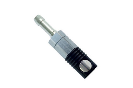 Legris Anodised Aluminium, Nickel Plated Brass Female Pneumatic Quick Connect Coupling, M6 x 1 Female Hose Barb