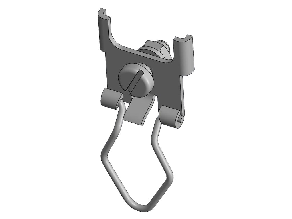 FCT from Molex, 173112 Series Spring Latch For Use With FCT D-Sub, Sizes 1-4