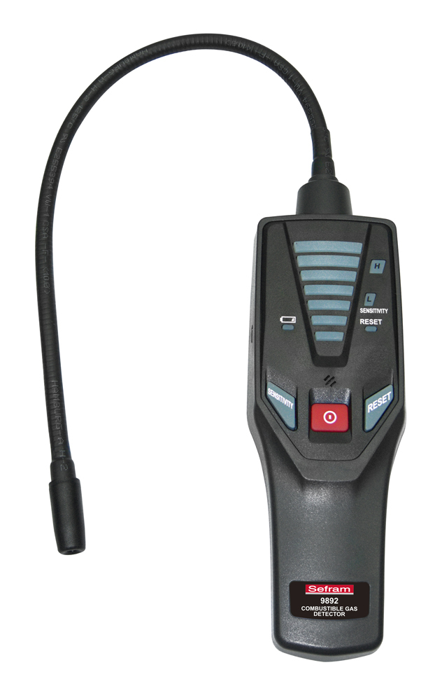Sefram SEFRAM9892 Handheld Gas Detector for Fuel Oil, Gasoline, Natural Gas, Propane Detection