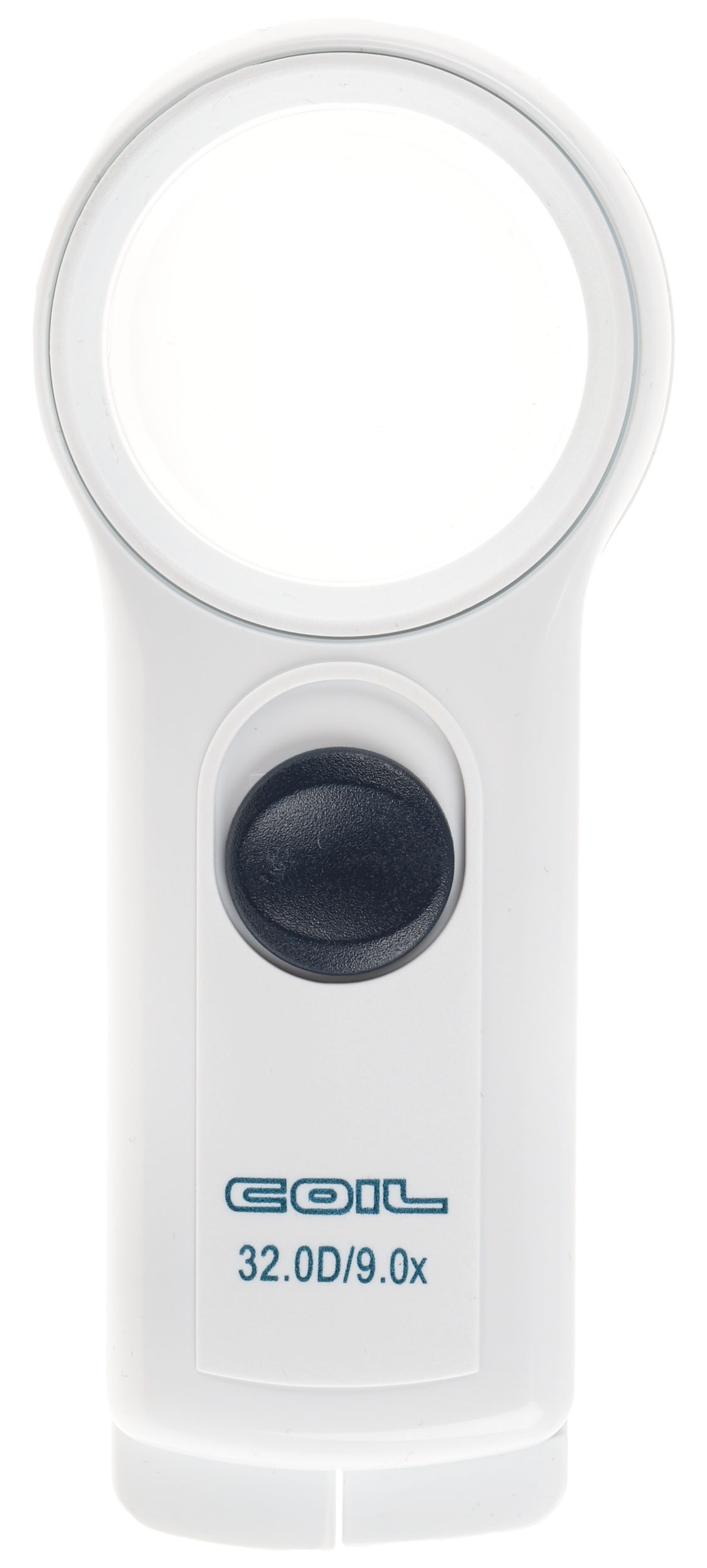 Coil Illuminated Magnifier, 9X x Magnification, 45mm Diameter