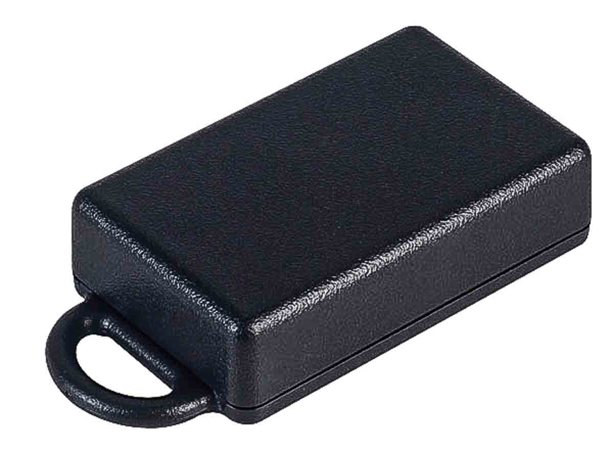 RS PRO Black ABS Hand Held Case, IP54, 53 x 33 x 15mm