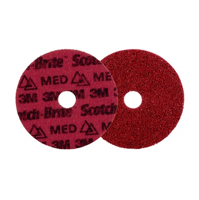 3M PN-DH Aluminium Oxide Surface Conditioning Disc, 125mm, Medium Grade, 25 in pack