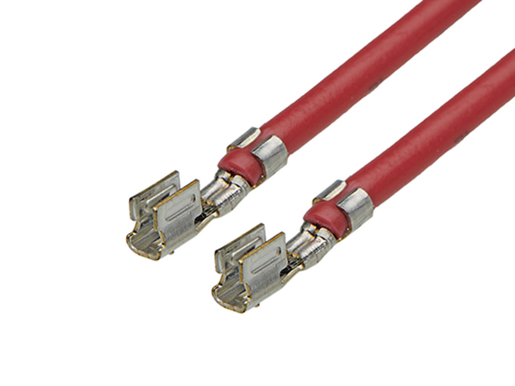 Molex Pre-Crimped Lead, 75mm, 22AWG
