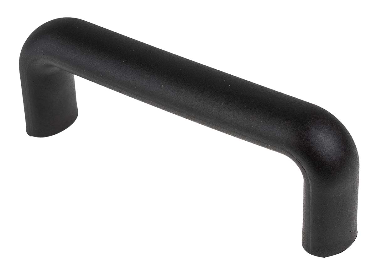 RS PRO Black Plastic Handle 50 mm Height, 25mm Width, 148mm Length