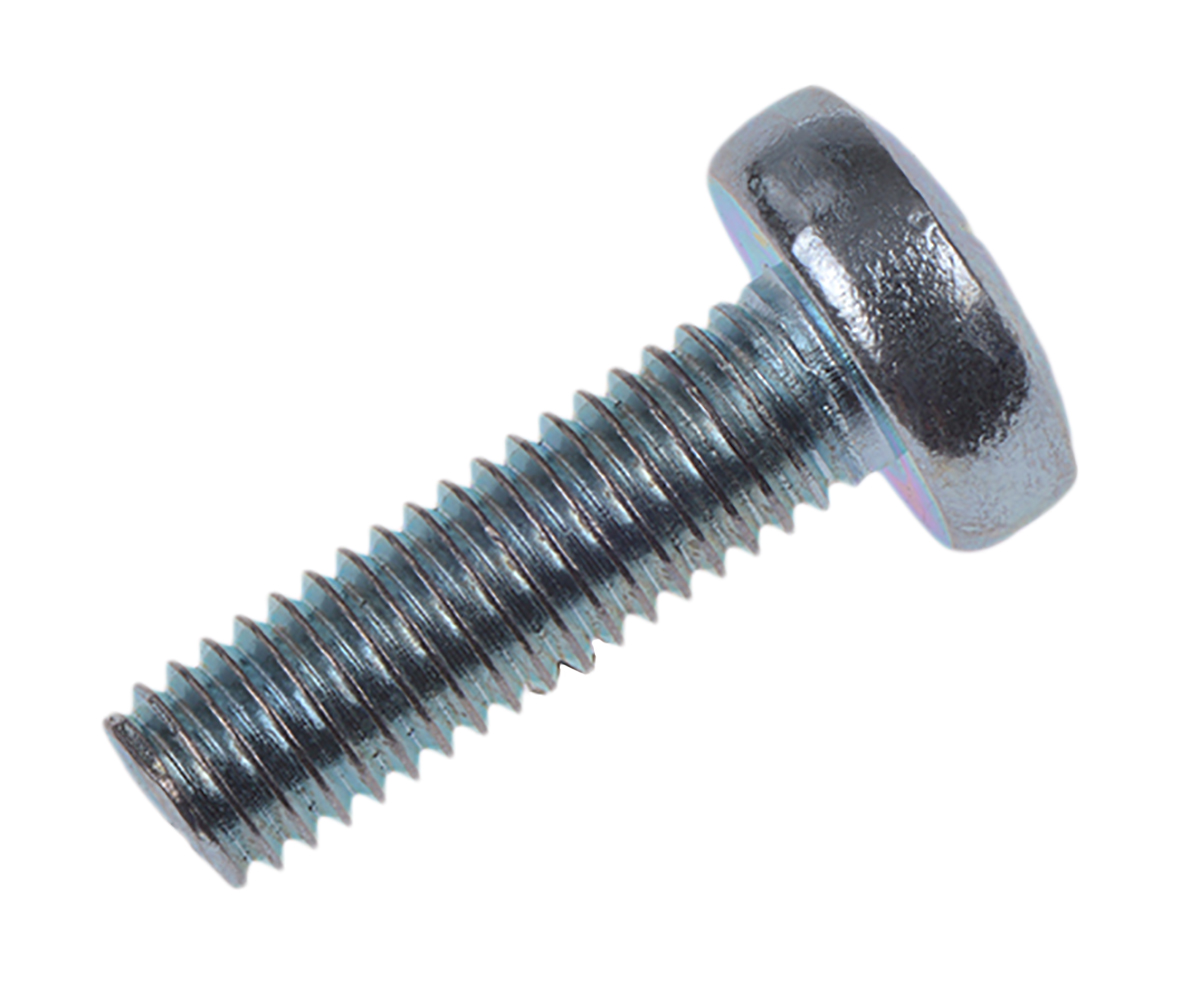 RS PRO Pozi M5 Pan Steel Machine Screws DIN 7985 x 16.0mm