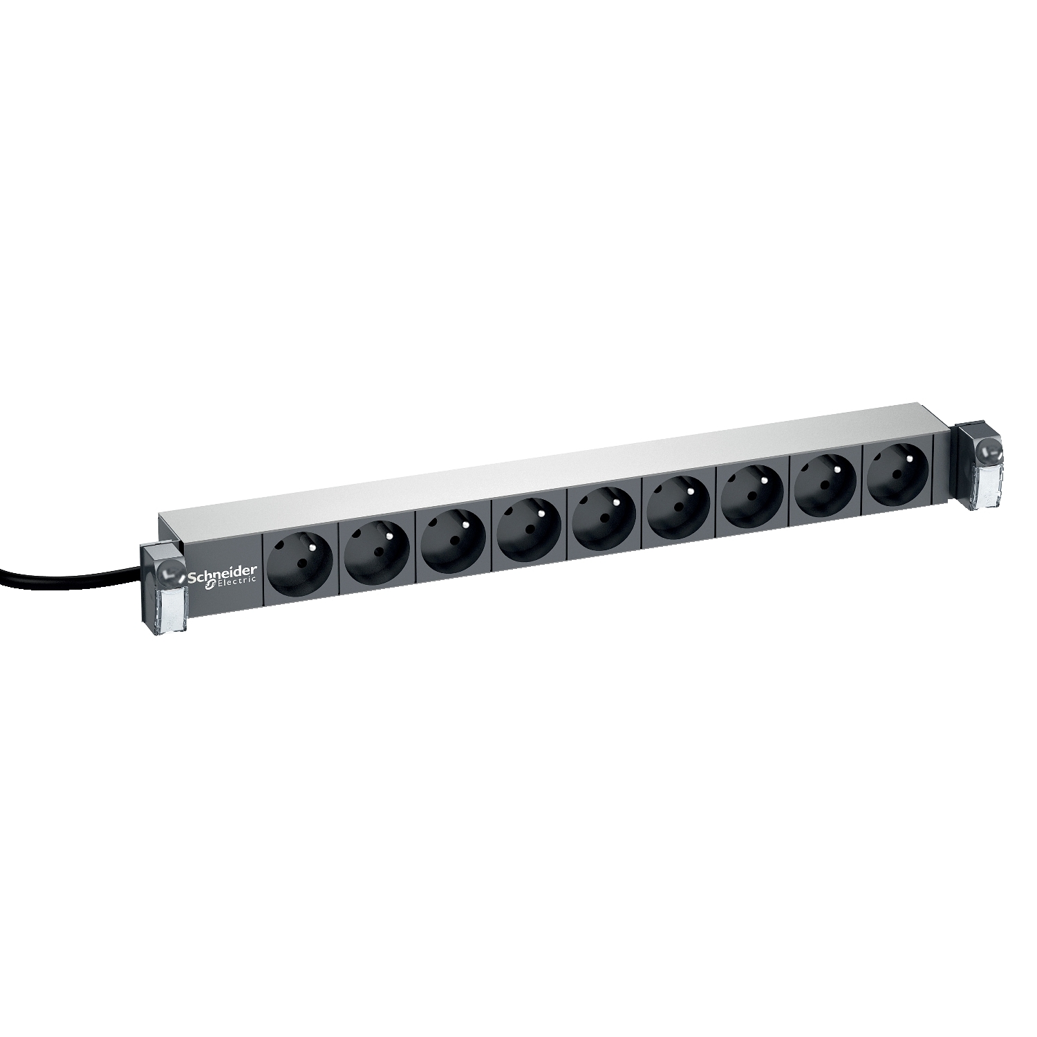 Schneider Electric French 2P 9 Gang Power Distribution Unit, 16A, 250 V