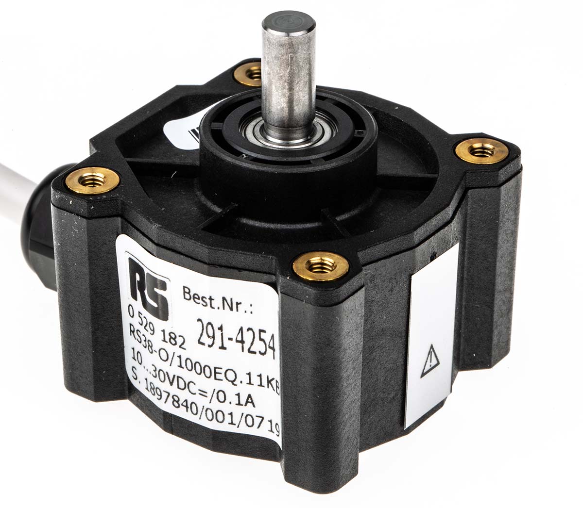 Hengstler RI38 Series Incremental Incremental Encoder, 1000 ppr, Push Pull Signal, Solid Type, 6mm Shaft