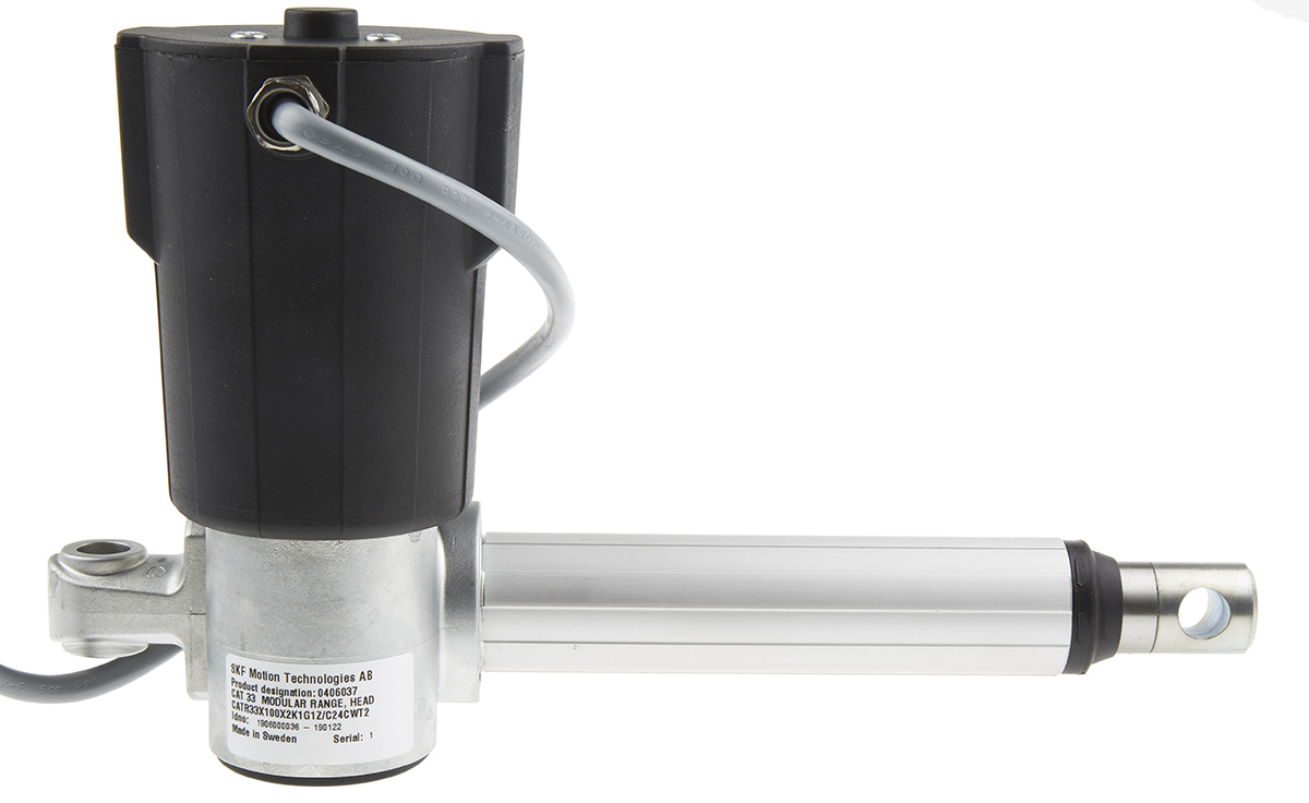 Ewellix Makers in Motion Micro Linear Actuator, 100mm, 24V dc, 3000N, 65mm/s